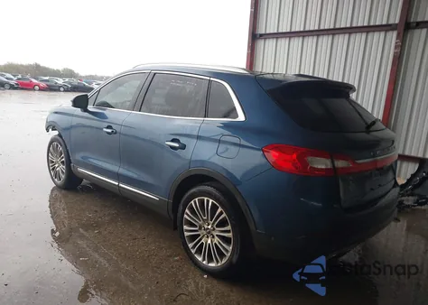 2018 Lincoln Mkx Reserve z USA, uszkodzony, nr VIN 2LMPJ6LR1JBL48284